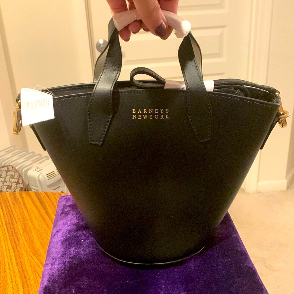 Barney’s New York Athena Circle Bottom Crossbody